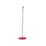 Leagan pentru copii, plastic, rotund, rosu, max 150 kg, 28x100/175 cm fotografia produsului