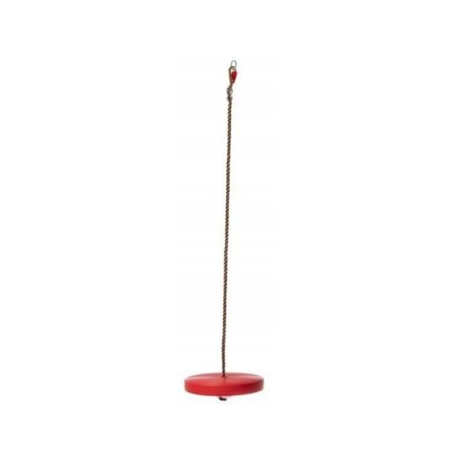 Leagan pentru copii, plastic, rotund, rosu, max 150 kg, 28x100/175 cm fotografia produsului