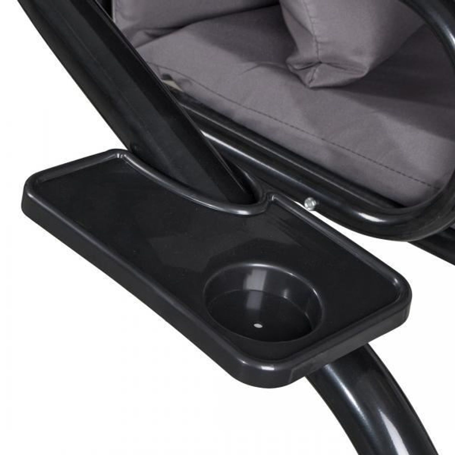 Balansoar gradina, 4 locuri, gri, 220x120x162 cm, functie pat, Linda fotografia produsului View 3 L