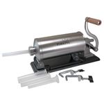 Masina orizontala de umplut carnati, inox, 4 kg fotografia produsului