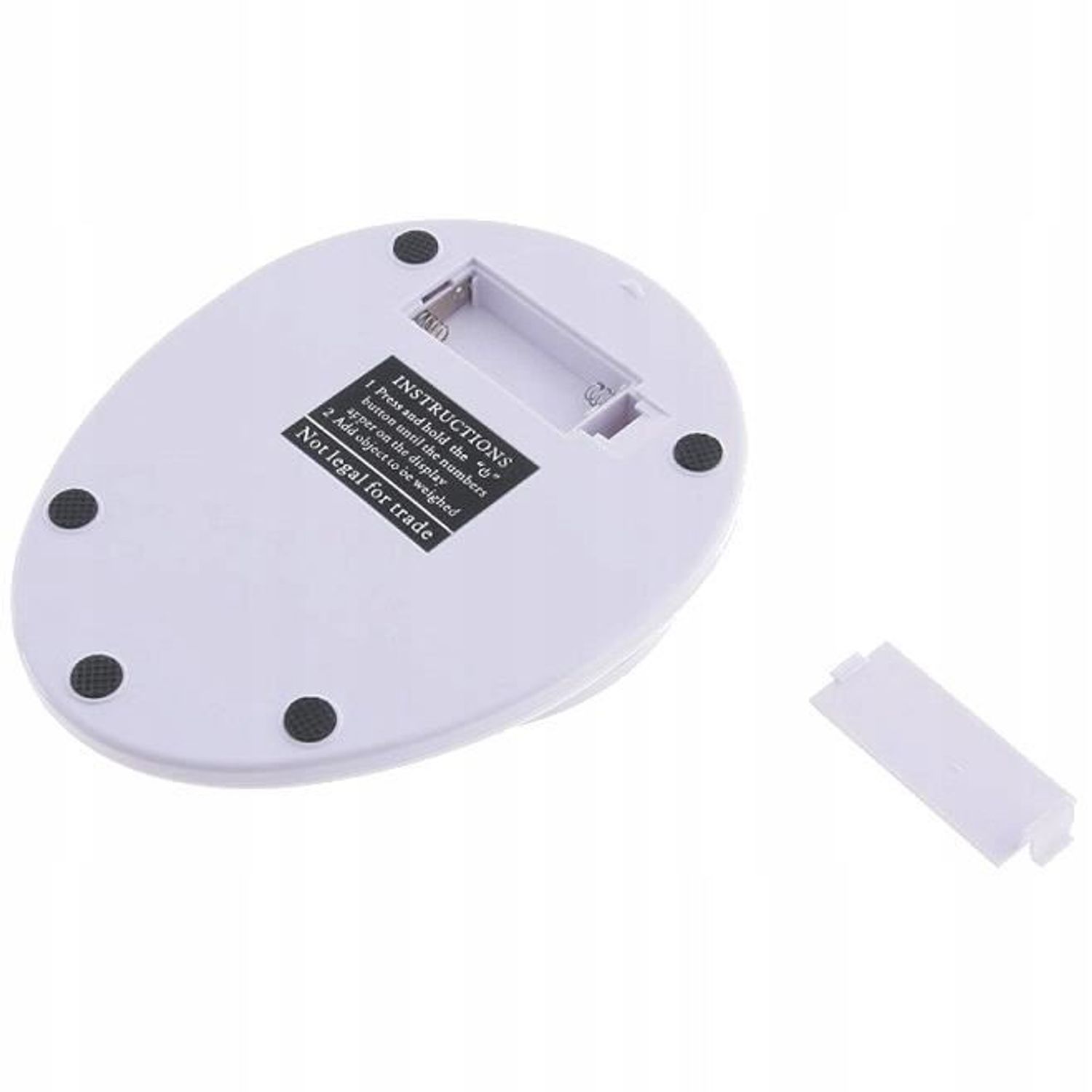 Cantar electronic de bucatarie, alb, max 5 kg, 2xAAA fotografia produsului View 2 L
