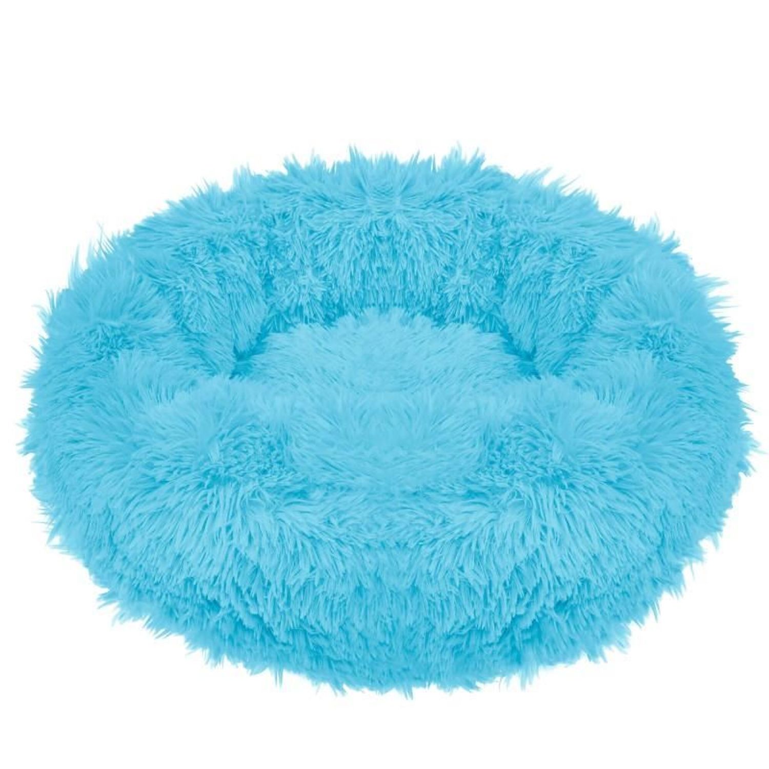 Culcus moale, pentru caine/pisica, albastru, 60 cm fotografia produsului View 5 L