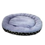 Culcus moale, pentru caine/pisica, mov antic, 49 cm fotografia produsului