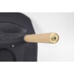 Scaun stil scandinav, PP, lemn, max 130 kg, negru, 45x55x77 cm, Davis fotografia produsului View 2 S