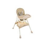 Scaun de masa pentru bebelusi, 3 in 1, bej, max 20 kg, 60x75x92 cm, Kruzzel fotografia produsului
