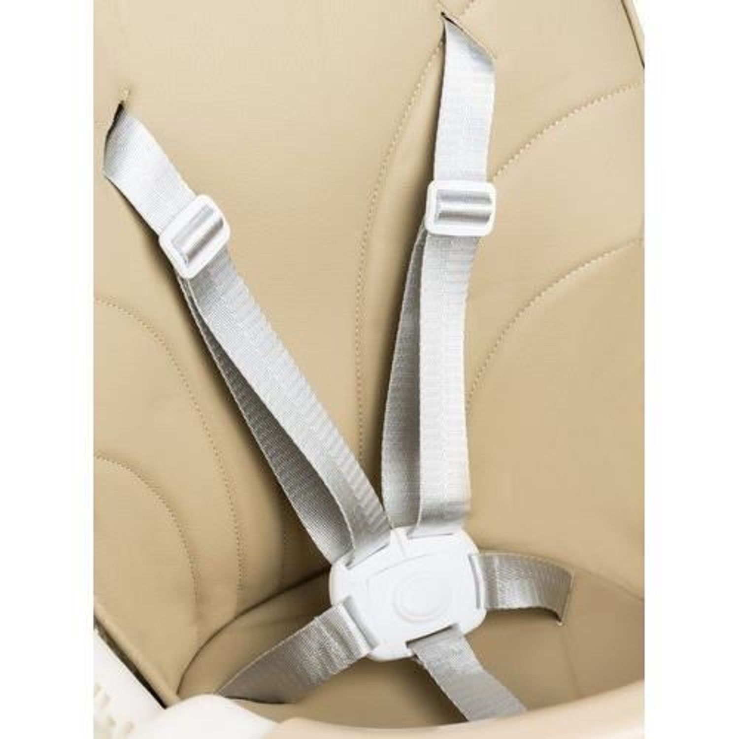 Scaun de masa pentru bebelusi, 3 in 1, bej, max 20 kg, 60x75x92 cm, Kruzzel fotografia produsului View 10 L