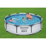 Piscina structura metalica, rotunda,cu filtru, 305x76 cm, BestwaySteel Pro Max fotografia produsului View 7 S