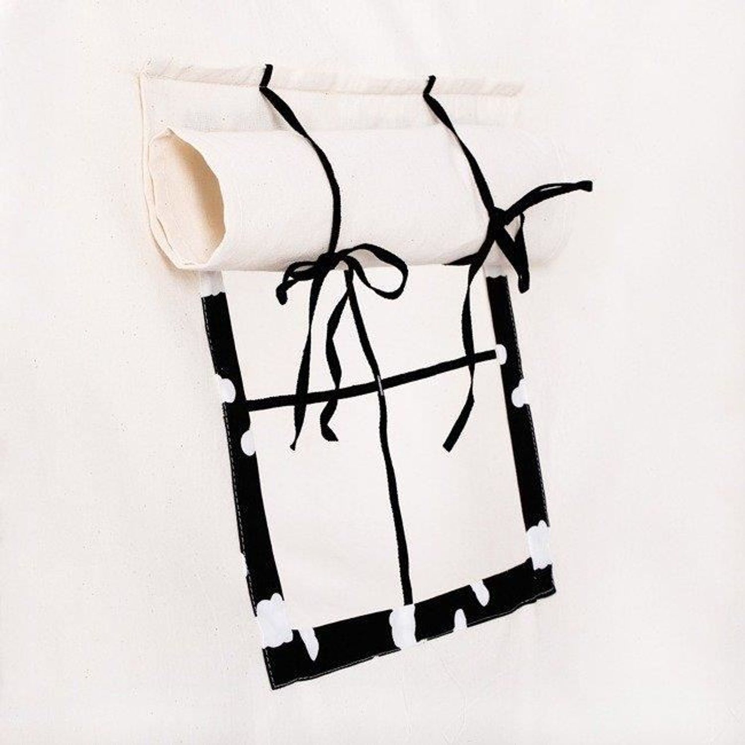 Cort de joaca pentru copii, stil indian, negru cu nori, 120x100x160 cm, Springos fotografia produsului View 6 L