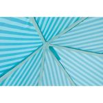 Cort de joaca pentru copii, hexagonal, cu perdele, albastru si alb, 135x135x140 cm fotografia produsului View 8 S