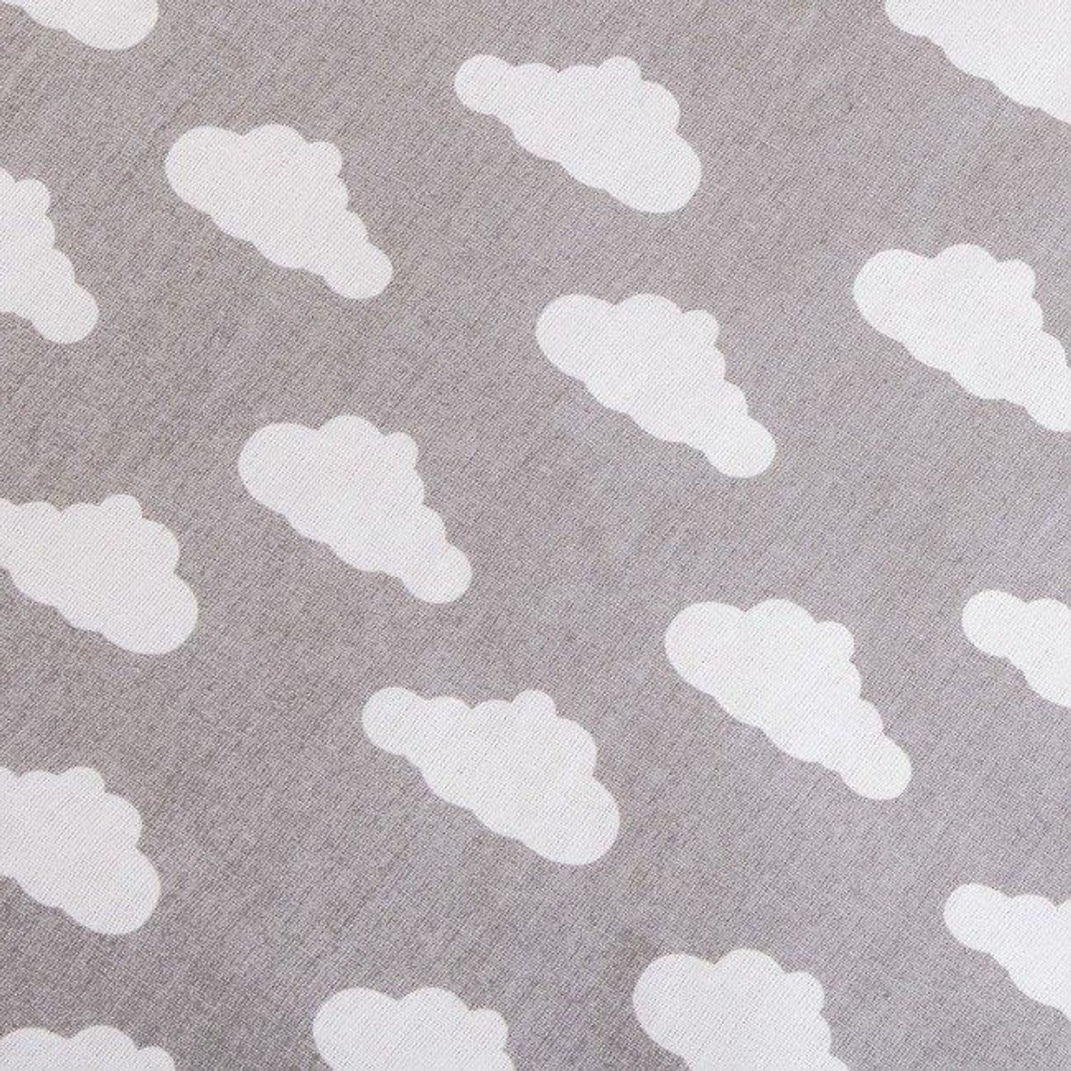 Cort de joaca pentru copii, stil indian, gri cu nori, 120x100x160 cm, Springos fotografia produsului View 4 L