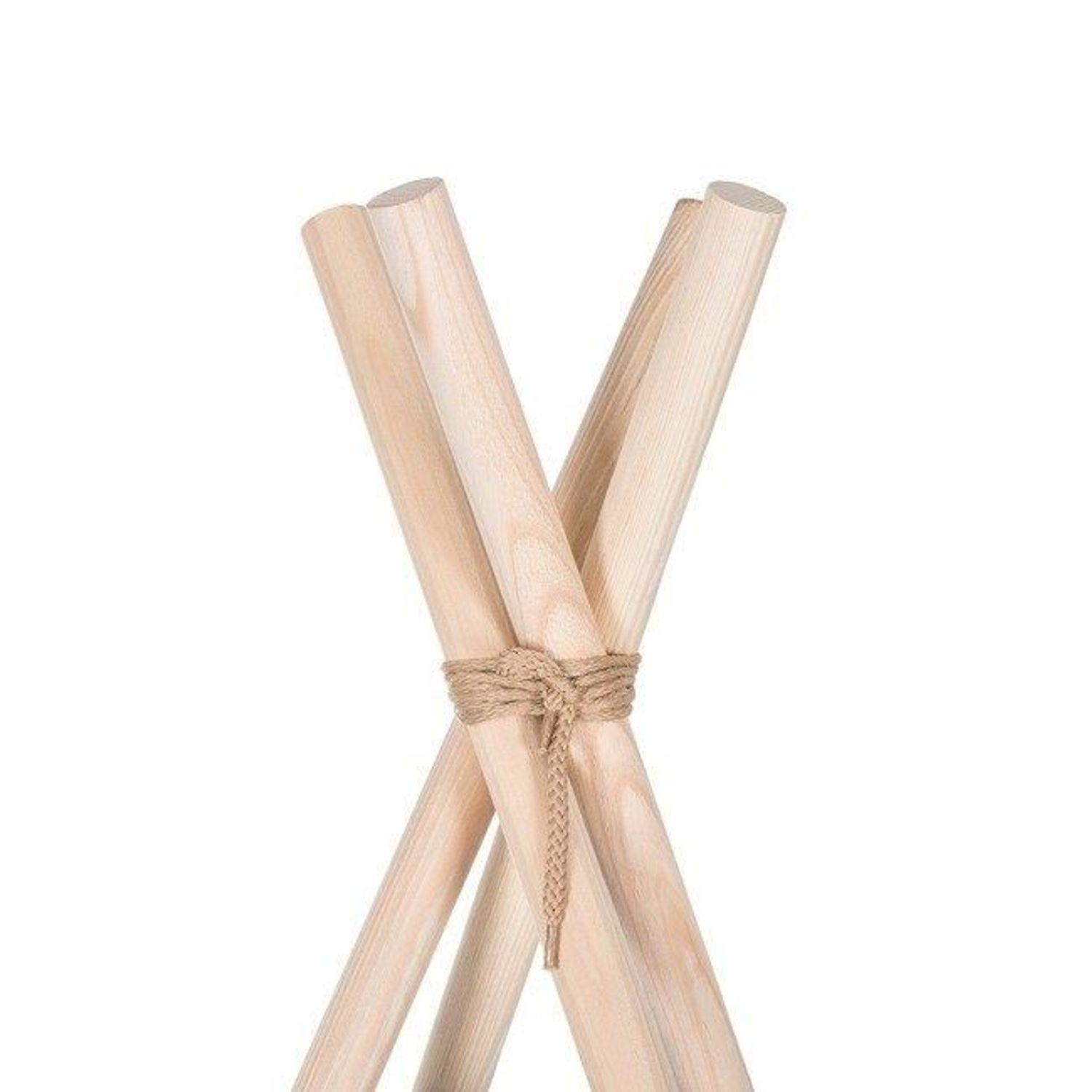 Cort de joaca pentru copii, stil indian, gri cu stele, 120x100x160 cm, Springos fotografia produsului View 8 L