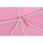 Cort de joaca pentru copii, hexagonal, cu perdele, roz, 135x135x140 cm fotografia produsului View 9 S