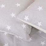 Cort de joaca pentru copii, stil indian, gri cu stele, 120x100x160 cm, Springos fotografia produsului View 10 S