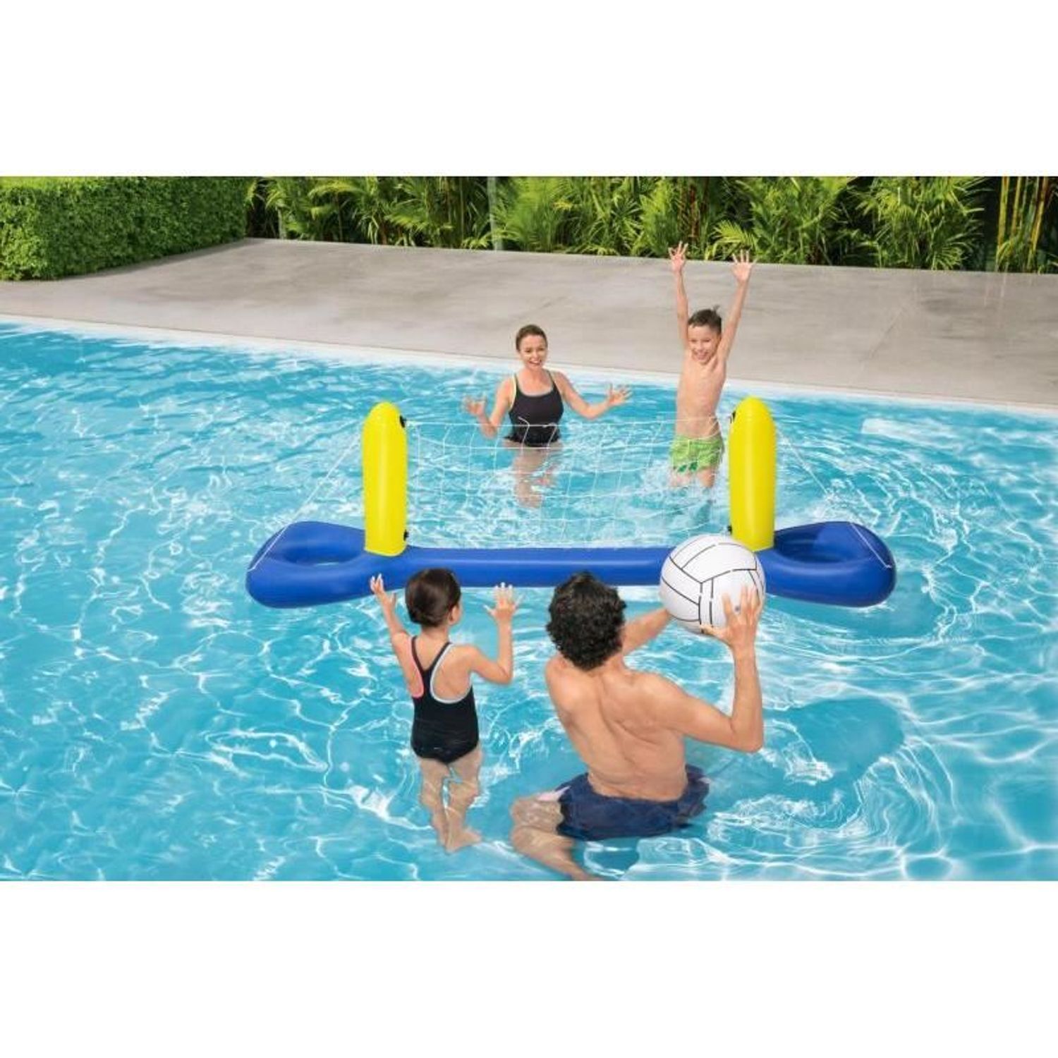 Set volei pentru piscina, cu fileu si minge, 244x64 cm, Bestway fotografia produsului View 2 L