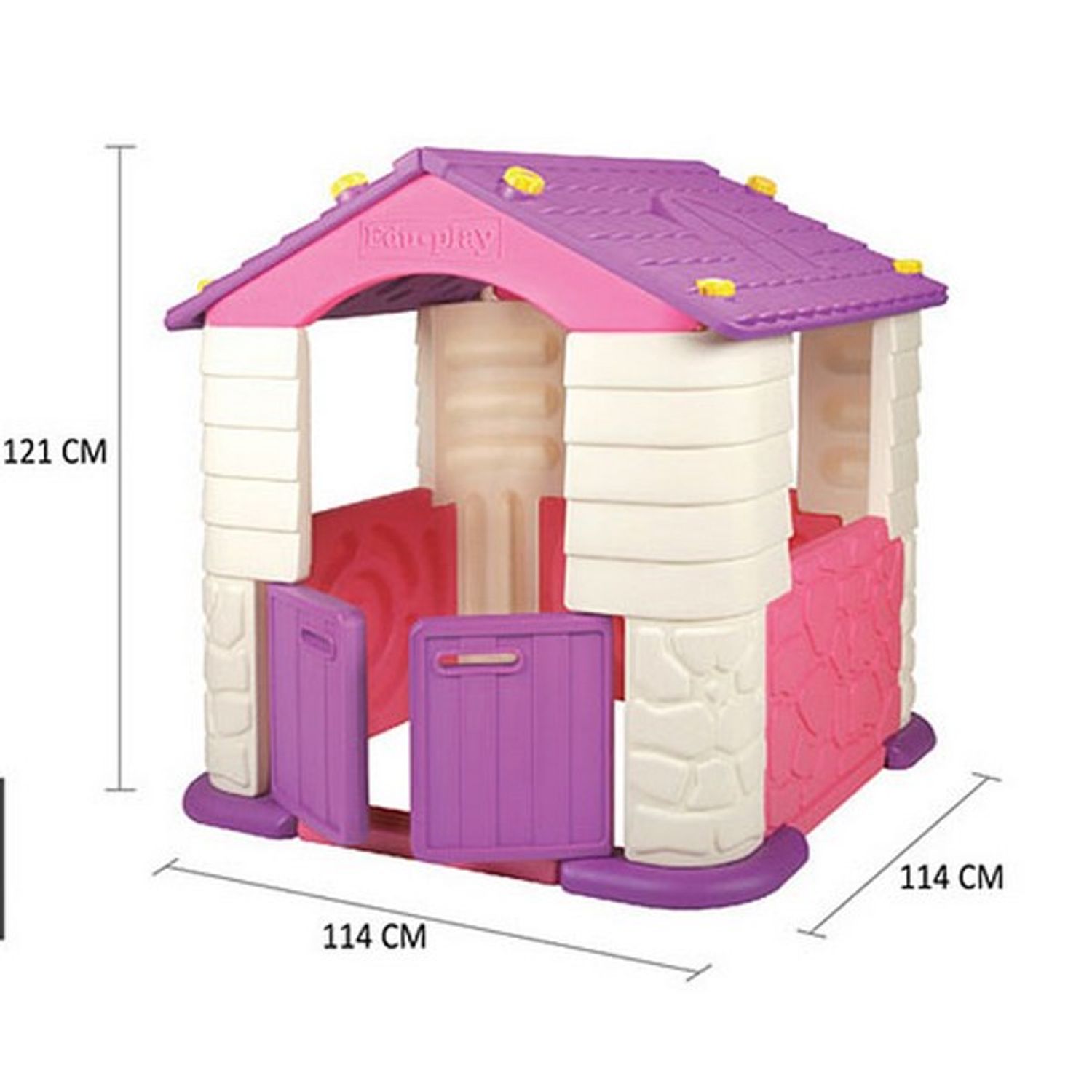 Casuta copii violet Edu Play fotografia produsului View 3 L