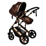 Carucior 2 in 1 reversibil X2 Chocolate Gold 0 36 luni BUF BOOF fotografia produsului View 5 S