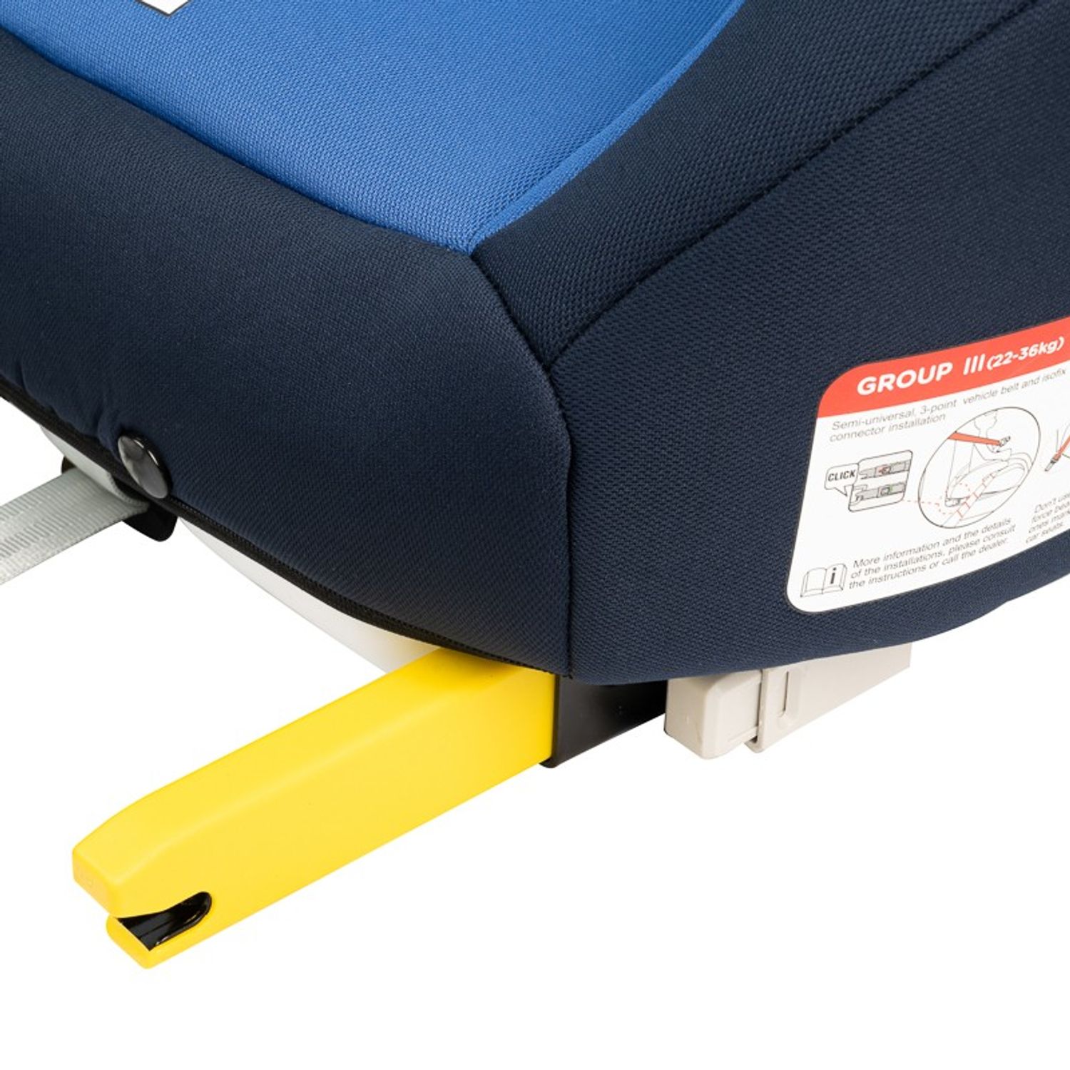 Inaltator auto ISOFIX Hero DuoBlue fotografia produsului View 4 L