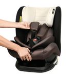 Scaun auto Mandara cu Isofix Crocodile Coffee fotografia produsului View 5 S