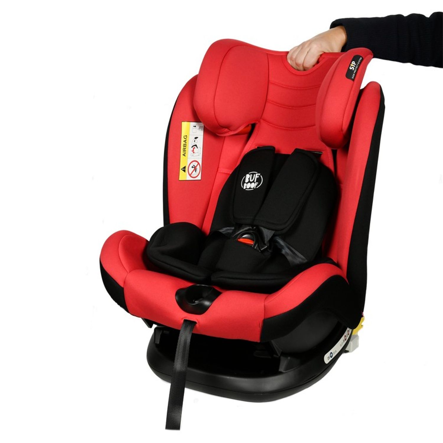 Scaun Auto Riola cu Isofix BUF BOOF Red fotografia produsului View 4 L