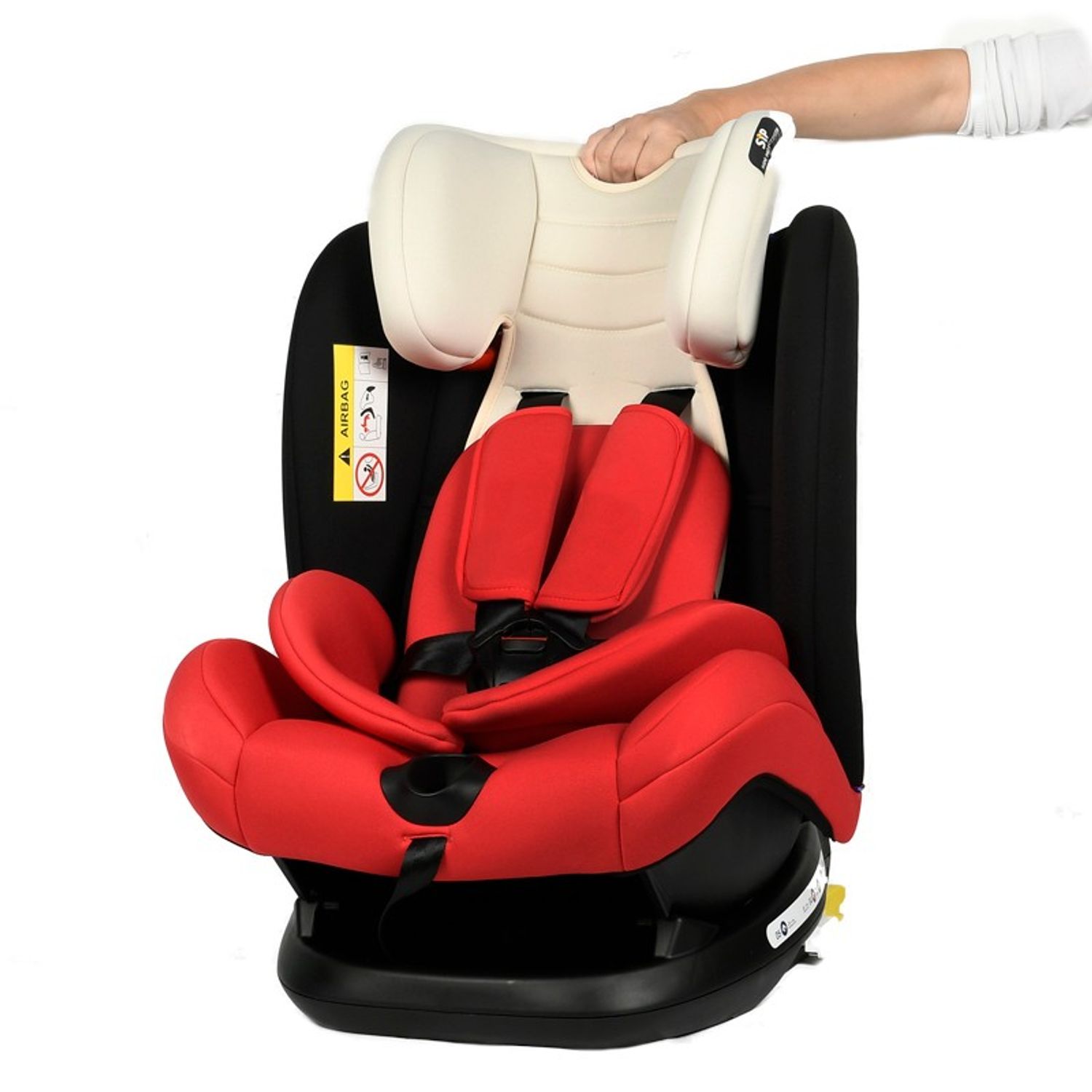 Scaun auto Mandara cu Isofix Crocodile Red fotografia produsului View 5 L