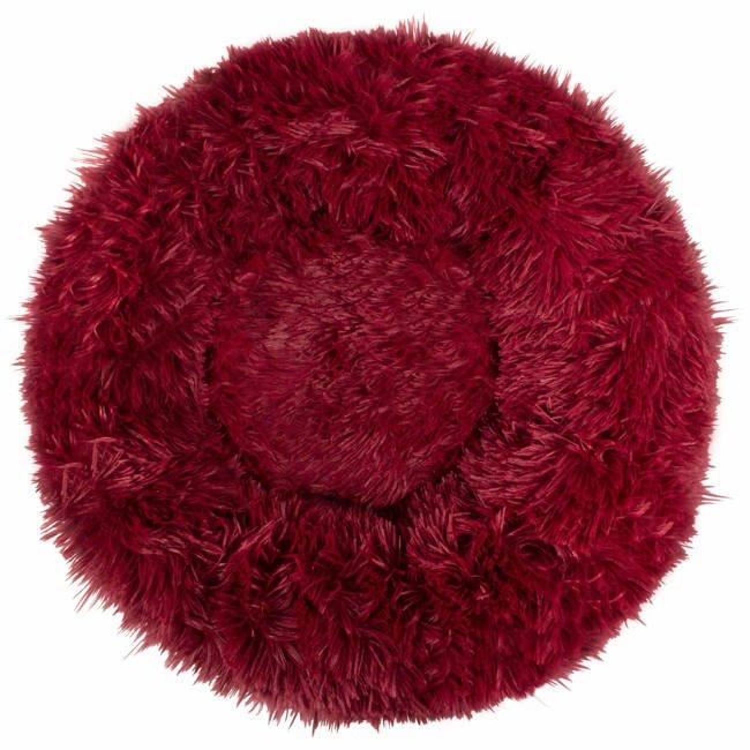 Culcus moale, pentru caine/pisica, rosu, 60 cm fotografia produsului View 3 L