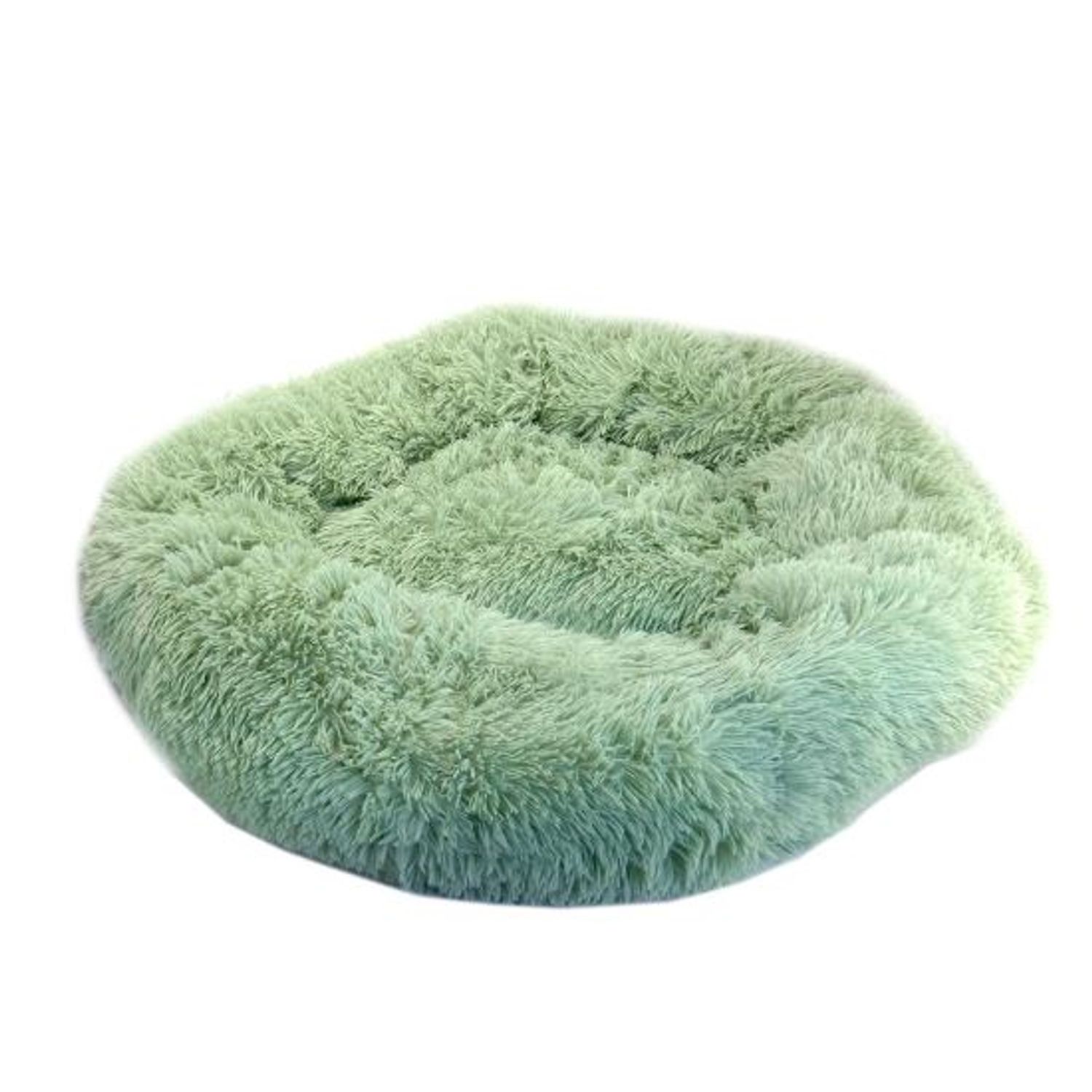 Culcus moale, pentru caine/pisica, verde menta, 80 cm fotografia produsului