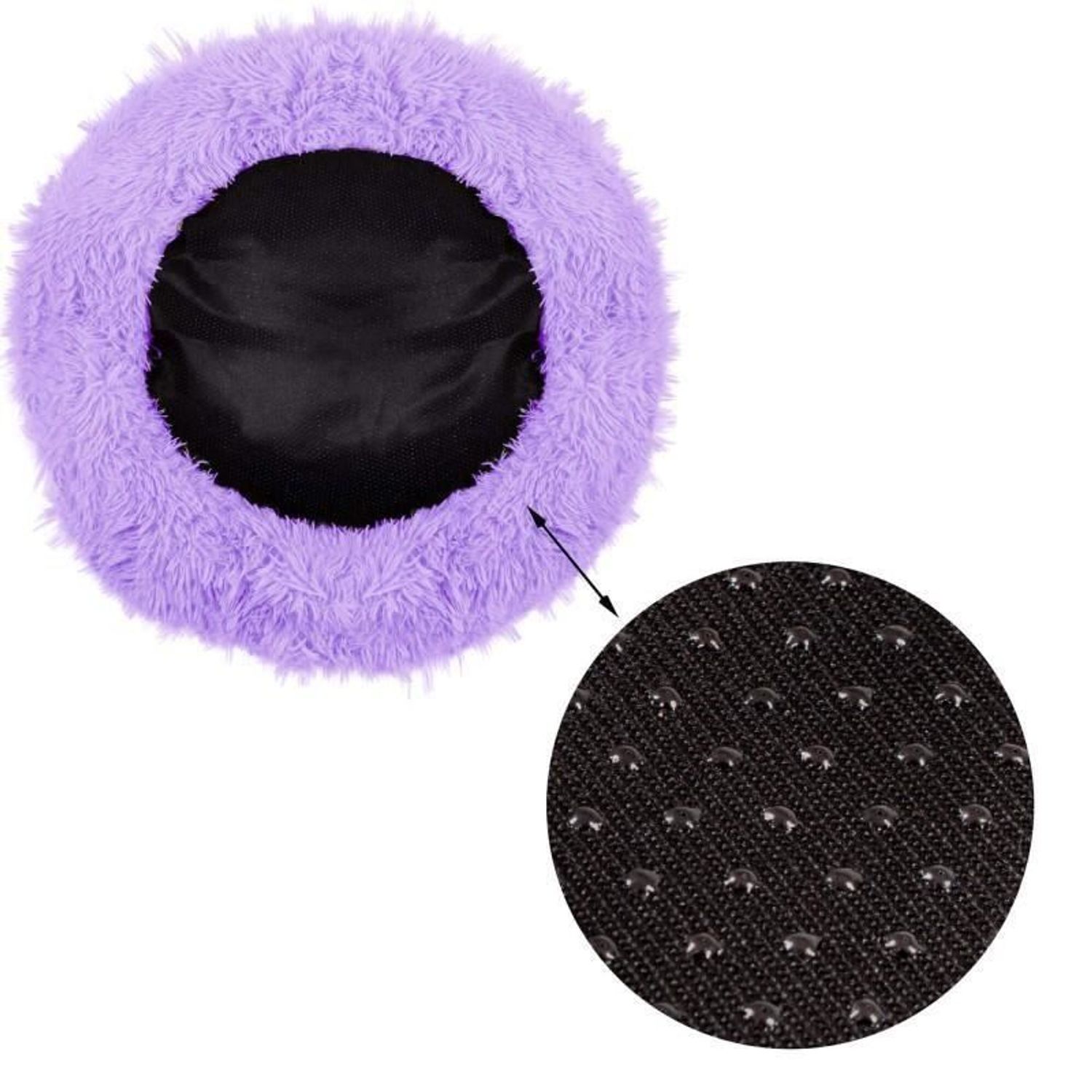 Culcus moale, pentru caine/pisica, violet, 90 cm fotografia produsului View 11 L