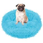Culcus moale, pentru caine/pisica, albastru, 90 cm fotografia produsului View 3 S