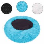 Culcus moale, pentru caine/pisica, albastru, 90 cm fotografia produsului View 12 S