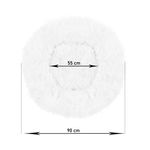 Culcus moale, pentru caine/pisica, crem, 90 cm fotografia produsului View 13 S