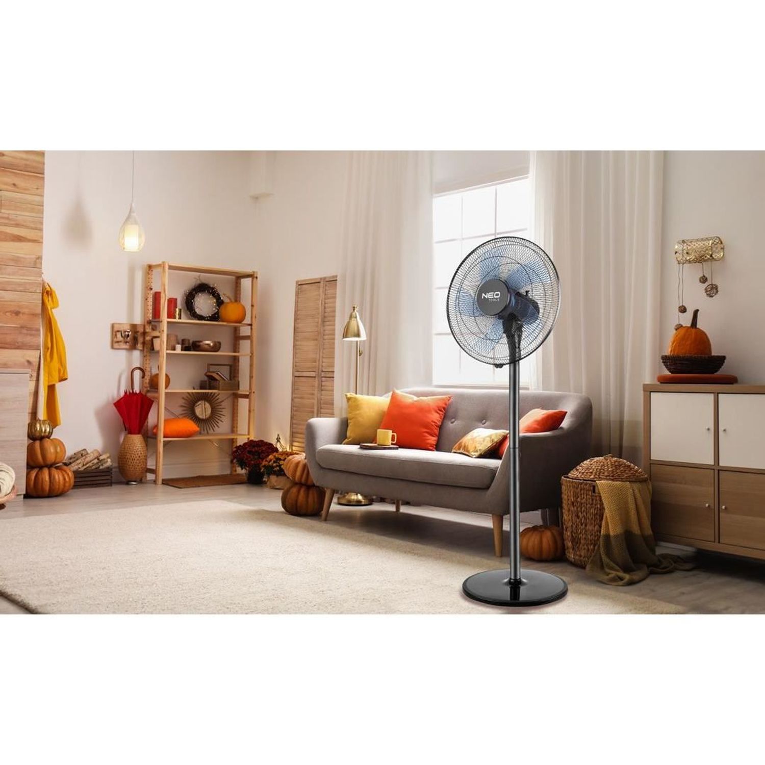 Ventilator cu picior, 50 W, 3 viteze, 40 cm, NEO fotografia produsului View 3 L