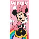 Prosop pentru copii din bumbac, Minnie Mouse, 70x140 cm, MCT-01 fotografia produsului