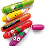 Set 6 carioci, KIDEA, markere, pentru copii, multicolore cu miros de fructe fotografia produsului View 2 S