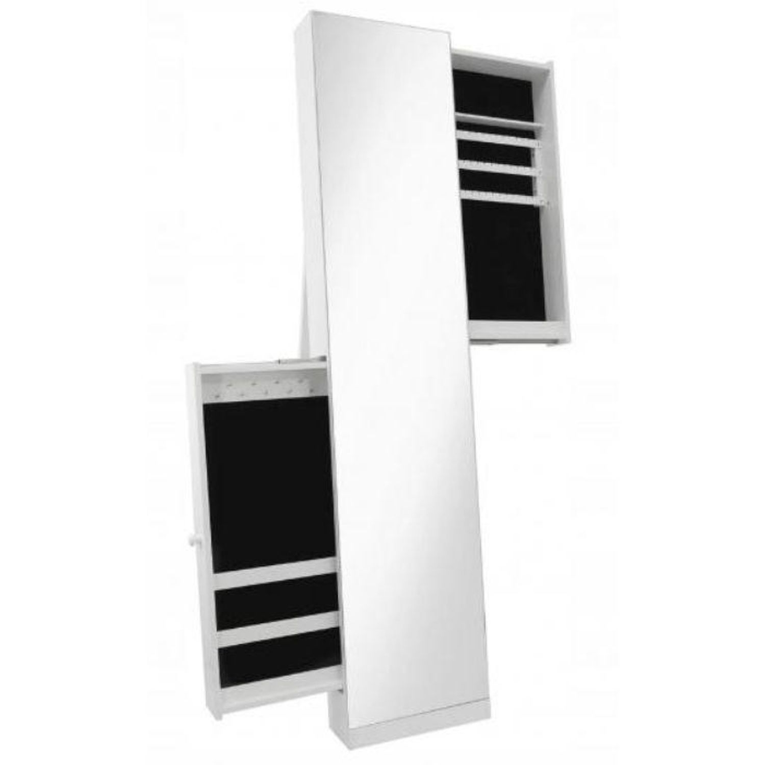 Dulap vertical, CHOMIK, oglinda pentru bijuterii, 33 x 13 x 150 cm fotografia produsului View 2 L