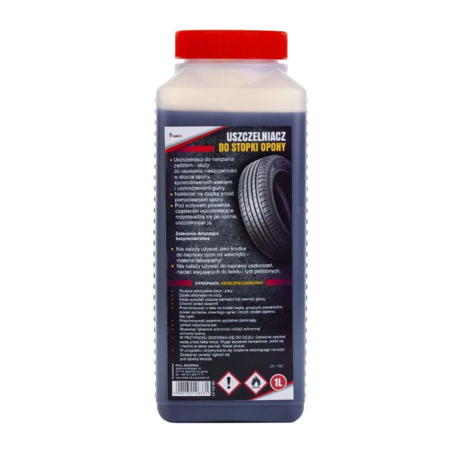 Solutie pentru etansare anvelopa, REDATS, 1l fotografia produsului View 2 L
