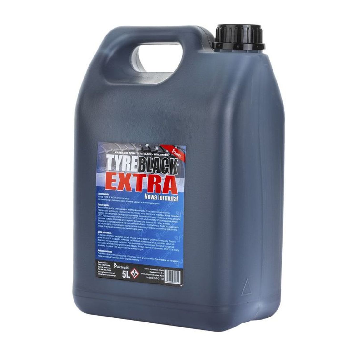 Vopsea anvelope neagra, REDATS, 5l fotografia produsului View 2 L