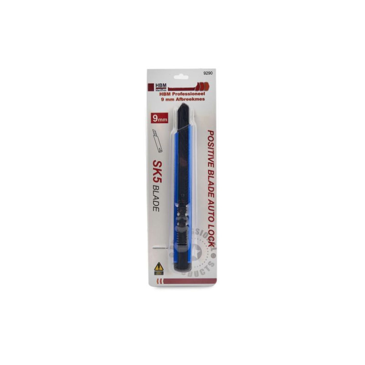 Cutter profesional, HBM, 9mm, albastru fotografia produsului View 3 L