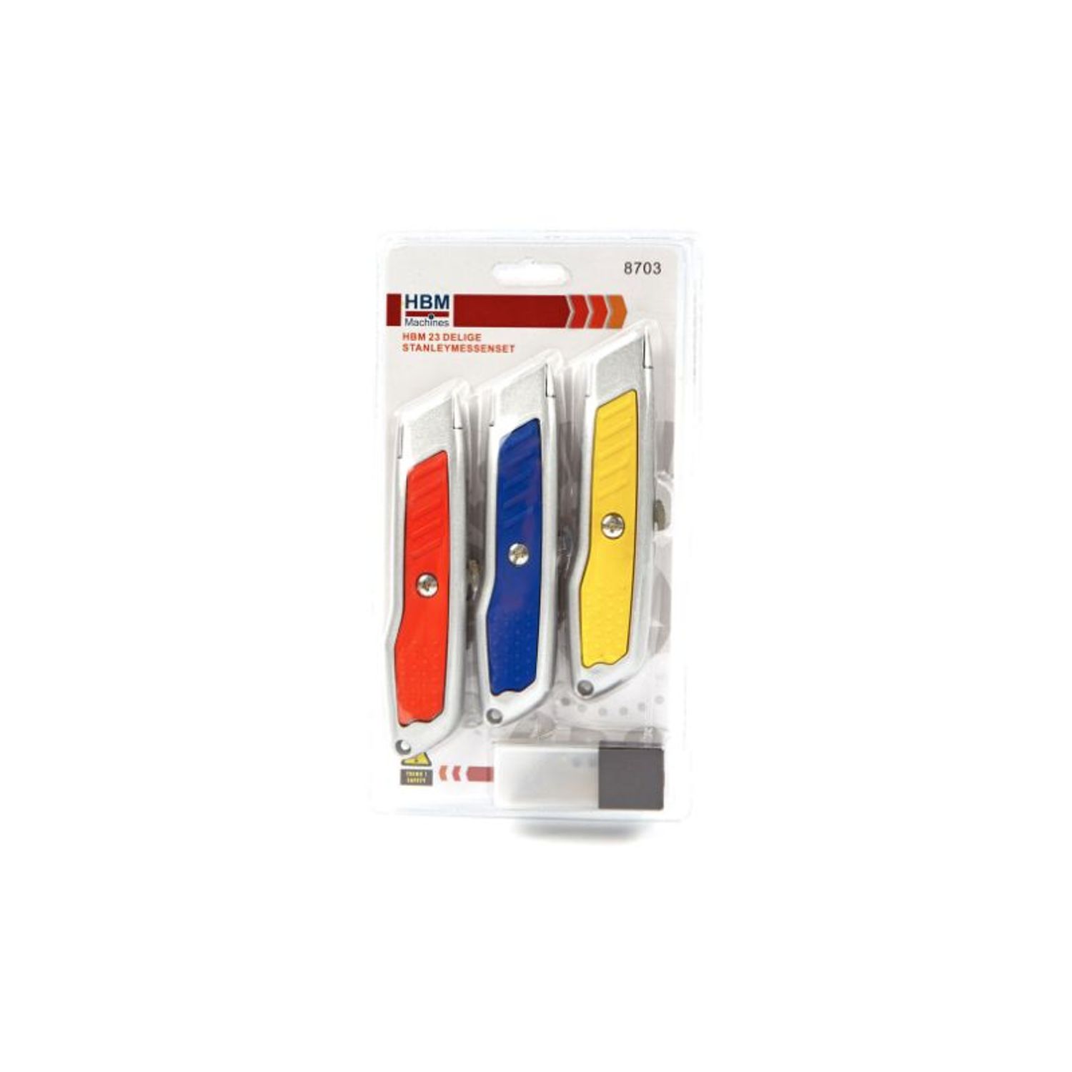 Set cutter otel inoxidabil, HBM, 23 piese fotografia produsului View 3 L