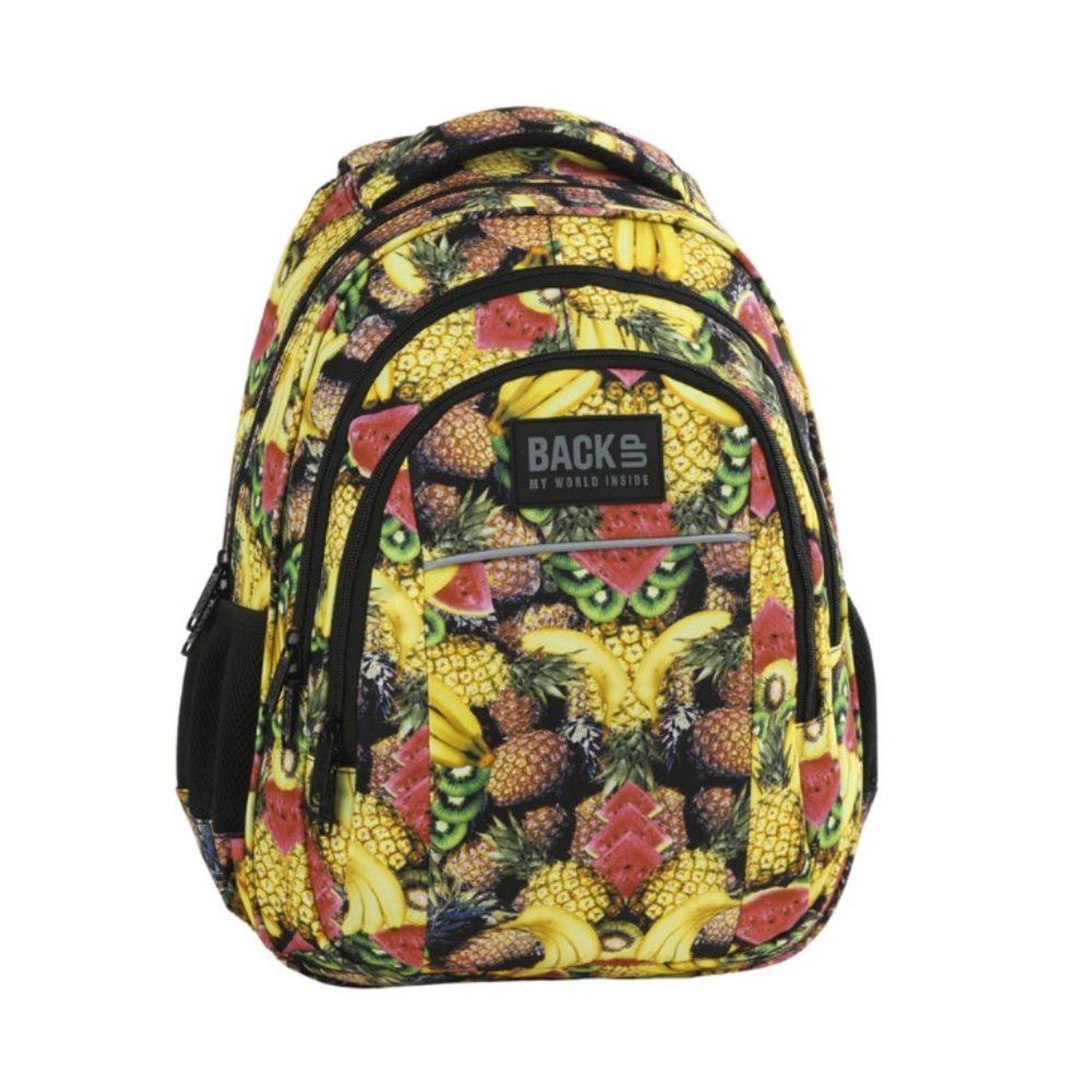 Ghiozdan - rucsac, BACKUP, pentru scoala, model H29, 3 compartimente, 24L fotografia produsului View 4 L