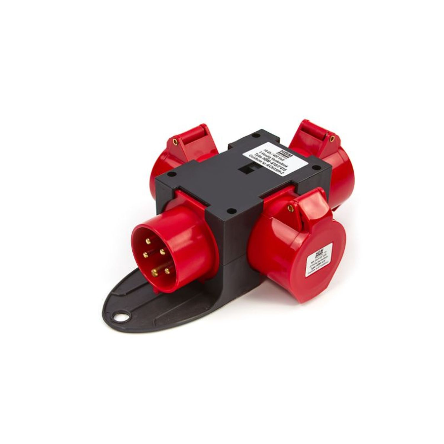 Distributor de curent, HBM, industrial, 3x400v, 32a fotografia produsului