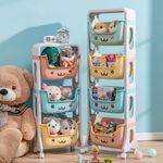 Organizator raft, GOCKOWIAK, pentru jucarii, 4 sertare fotografia produsului View 4 S