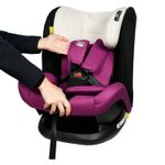 Scaun auto Mandara cu Isofix BUF BOOF Purple fotografia produsului View 5 S
