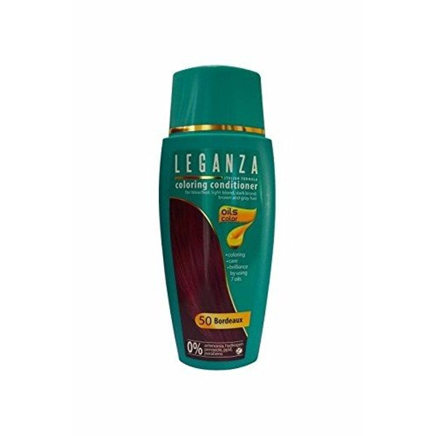 Balsam nuantator, Leganza, 150 ml, Bordeaux fotografia produsului
