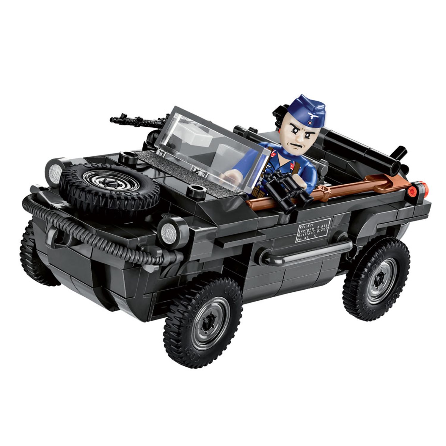 Set de Construit Vw Typ 166 Schwimmwagen fotografia produsului