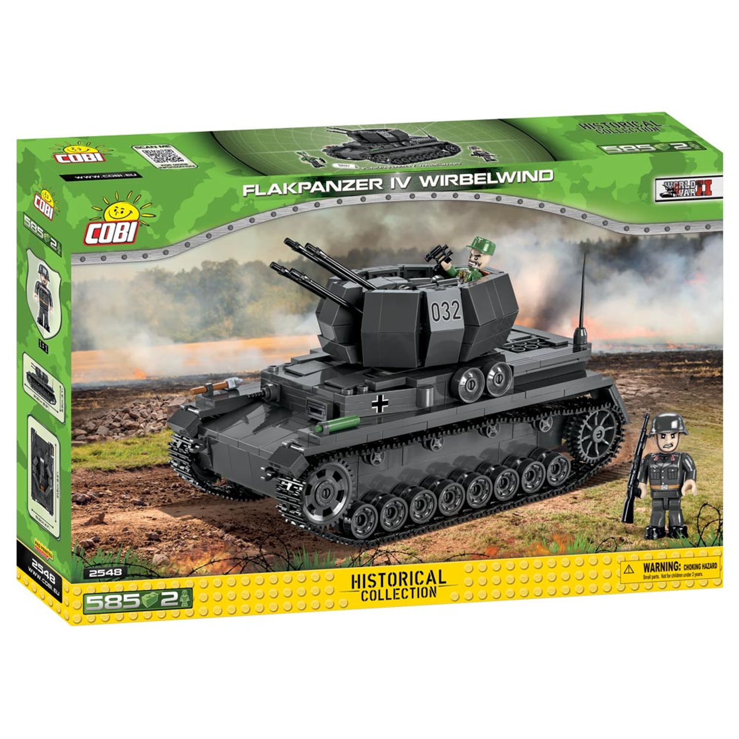 Set de Construit Tanc Flakpanzer Iv Wirbelwind fotografia produsului