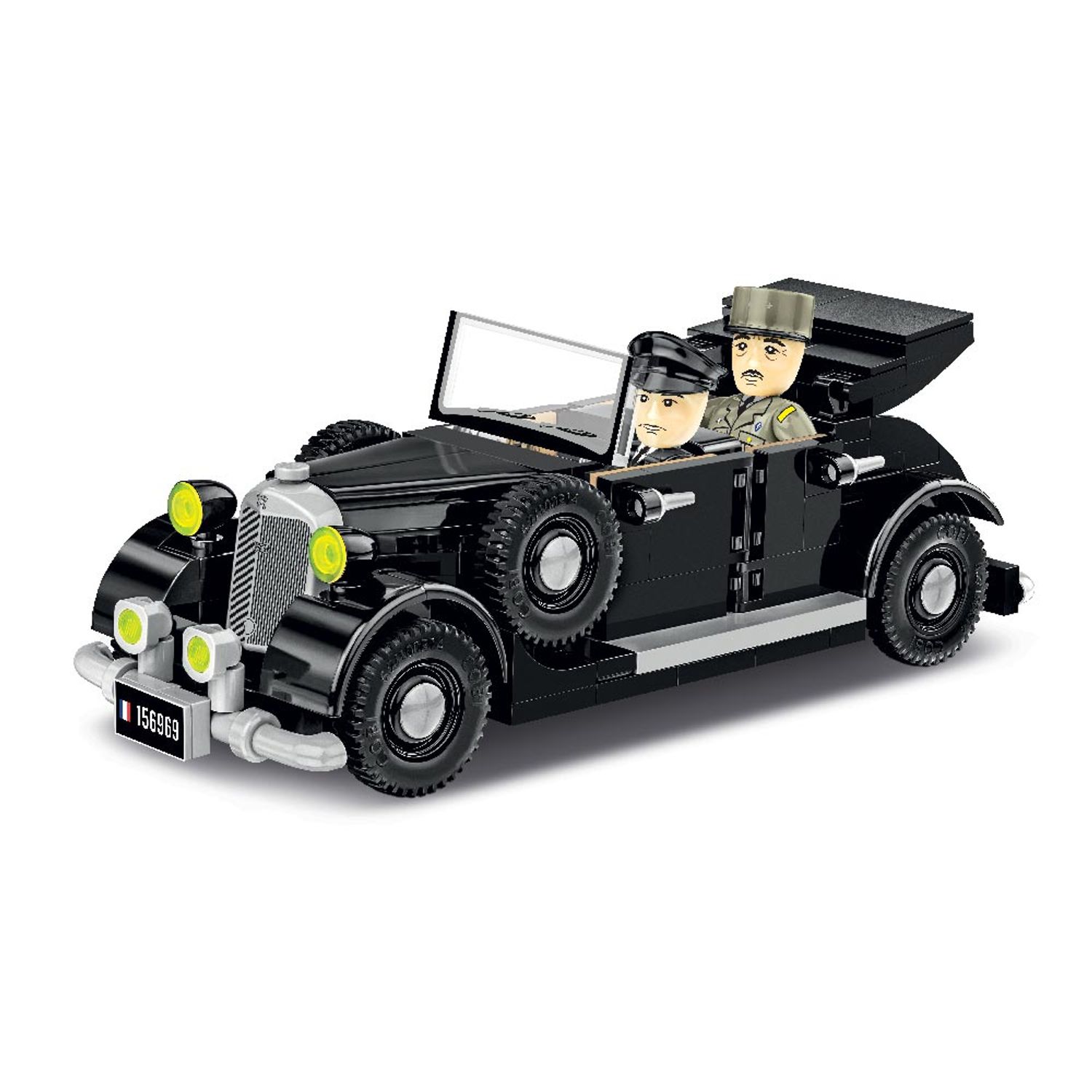 Set de Construit Horch 830Bl de Gaulle fotografia produsului View 3 L