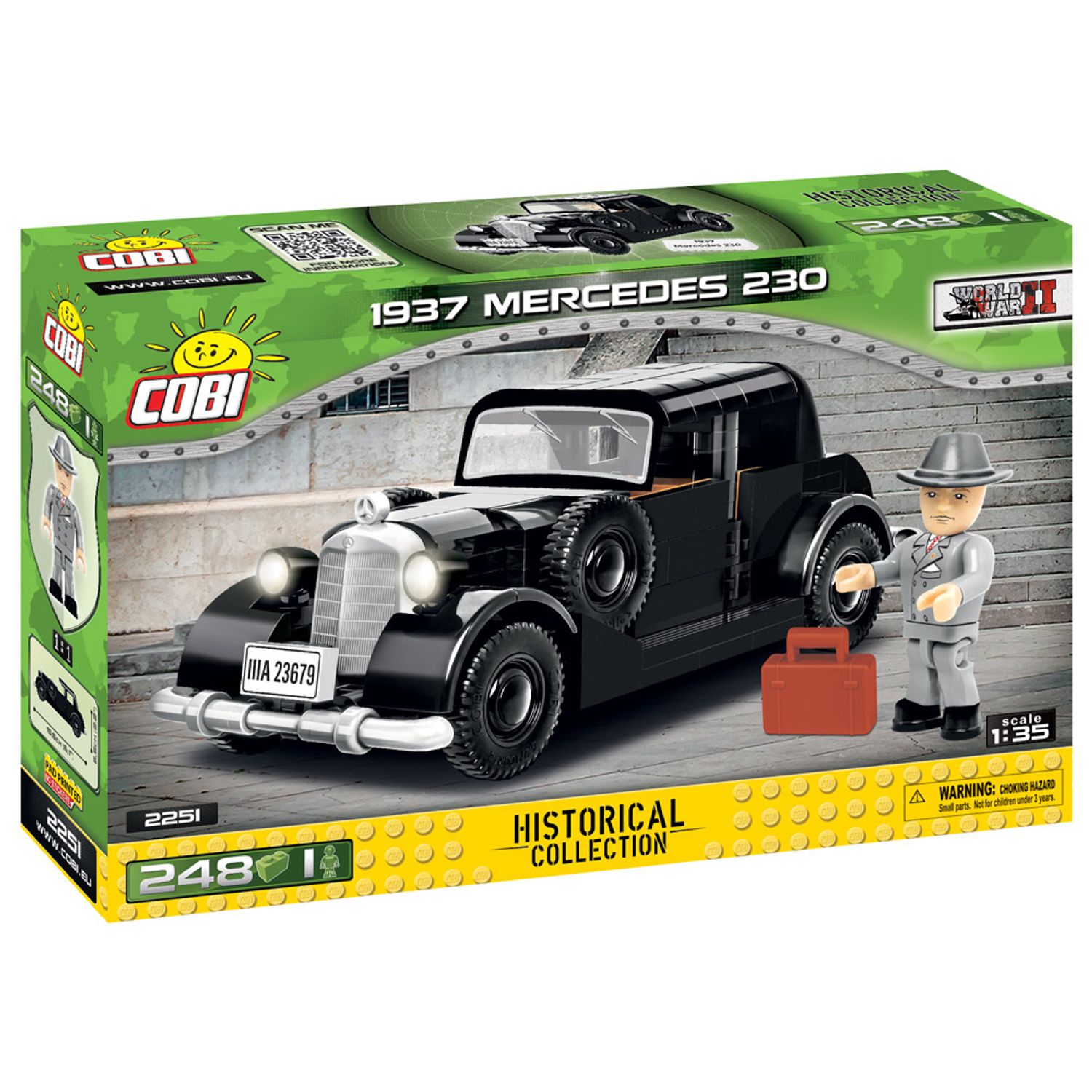 Set de Construit 1937 Mercedes 230 fotografia produsului