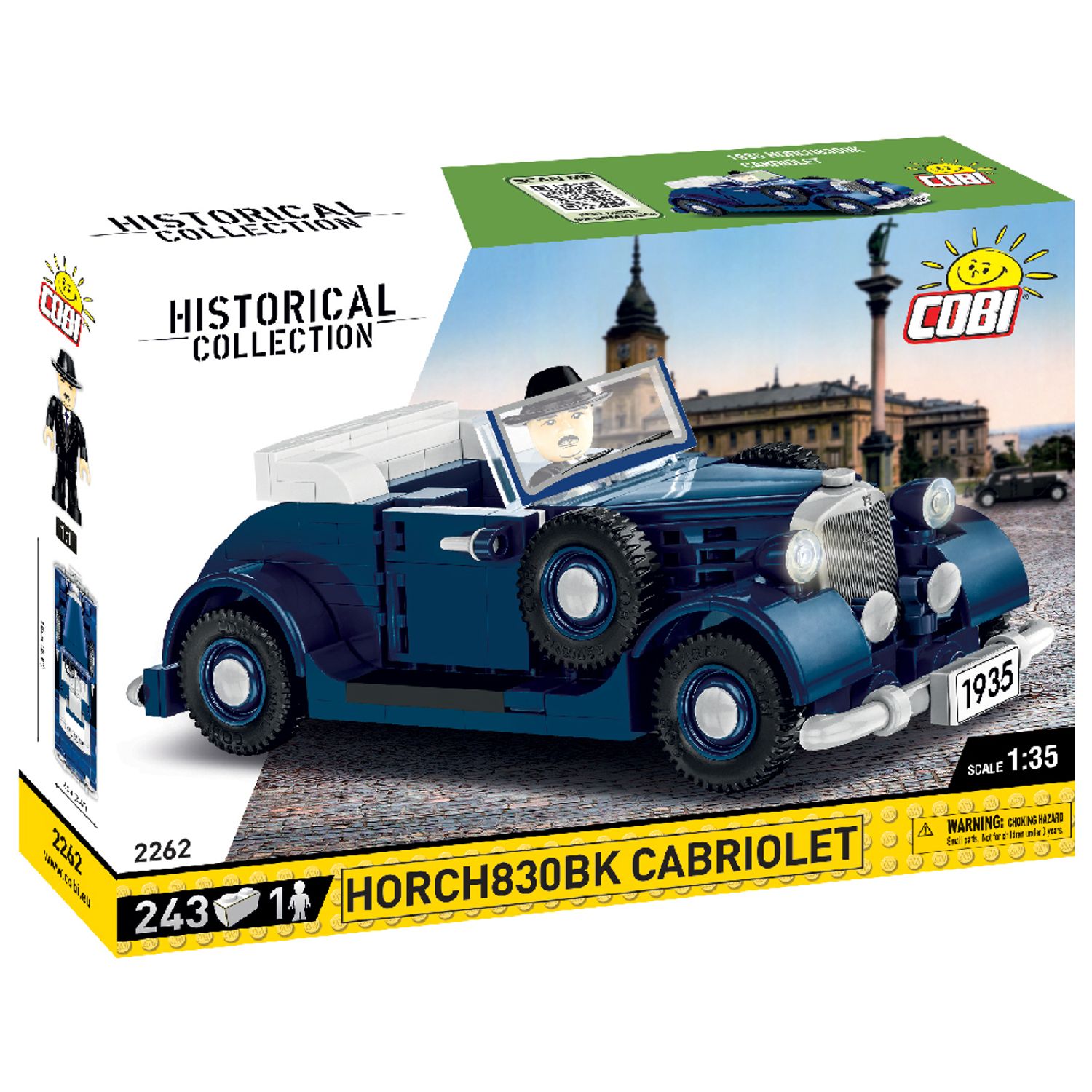 Set de Construit Horch 830Bk Cabriolet fotografia produsului