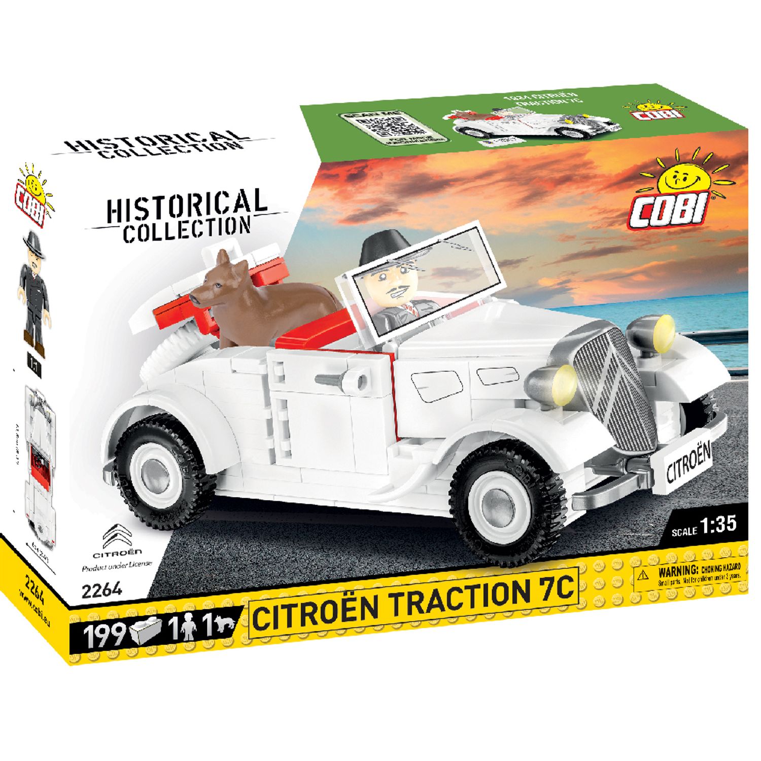 Set de Construit Citroen Traction 7C fotografia produsului