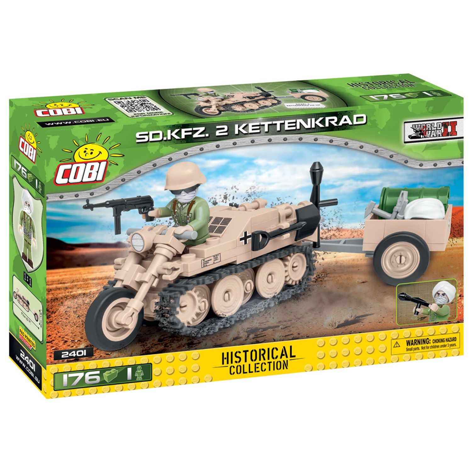 Set de Construit Motocicleta Sdkfz 2 Kettenkrad fotografia produsului